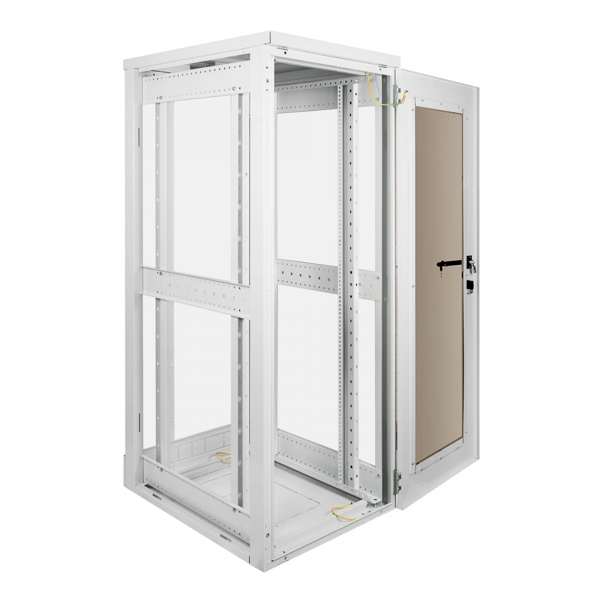 Шкаф телекоммуникационный напольный 18u 600x800 дверь стекло