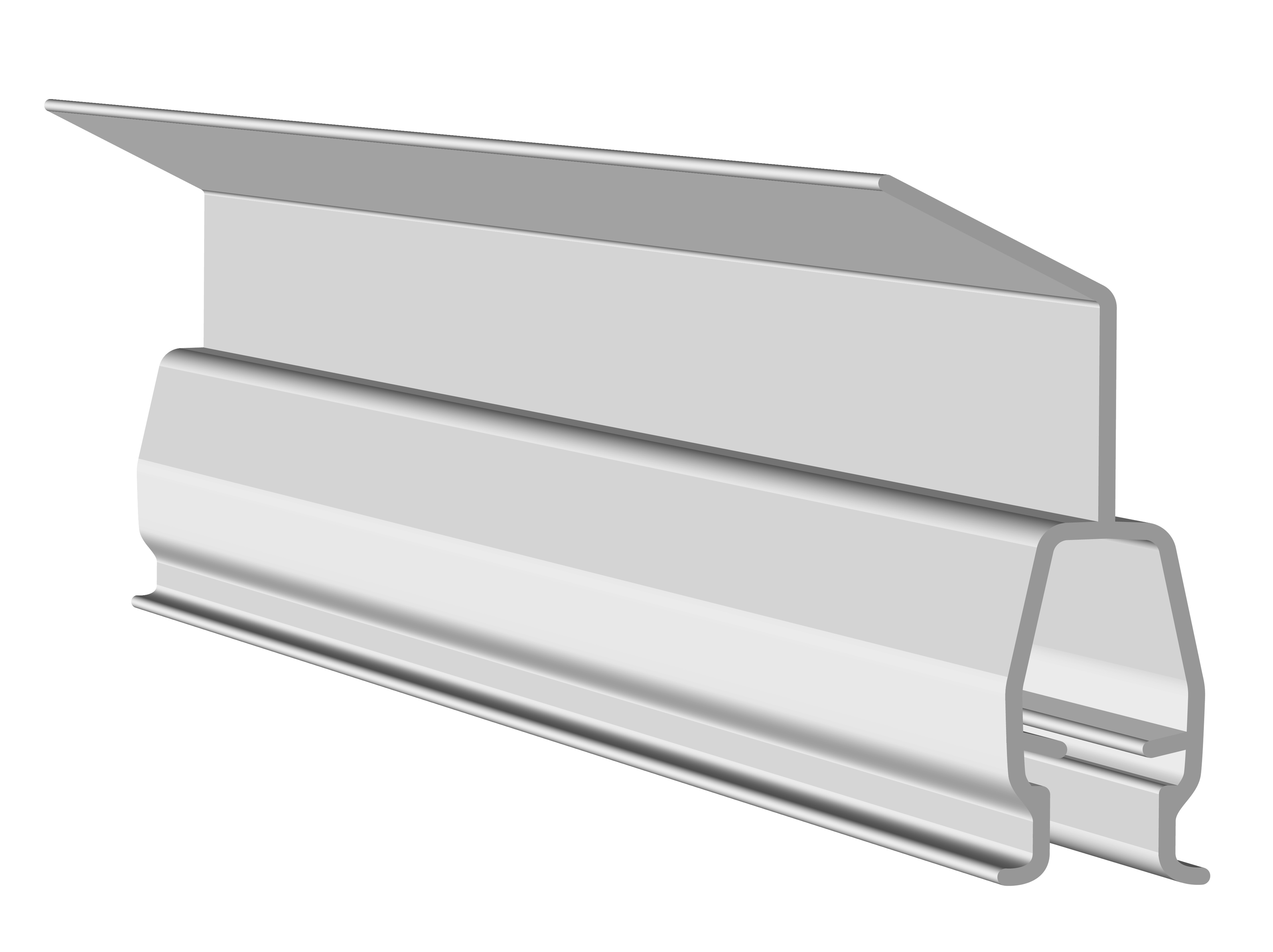 Парапетный кабельный канал (105х50) (8м.) EKF C-line