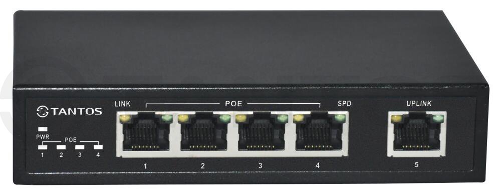 Коммутатор  Tantos TSn-4P5G