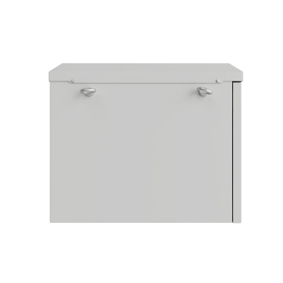 Шкаф климатический настенный ip54 19" 9U 600x600x530 (ШxГxВ) серый (RAL 7035), SRT01-6060.09-GY