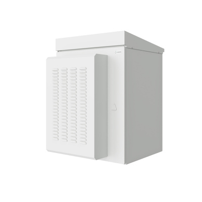 Шкаф климатический настенный 19" 15U 700x626x850, дверь металл (IP54), серый (RAL 7035) (обогрев и кондиционер), SRT01-7060.15-GY-500K1