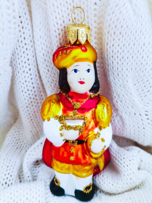 Елочное украшение "Принц", в подарочной упаковке, h-12 см