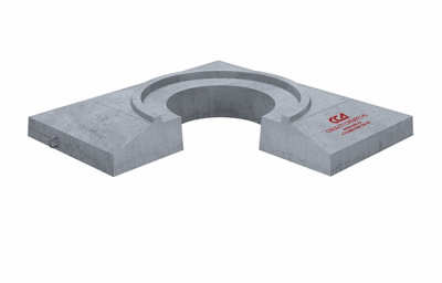 Плита разгрузочная для ККСр-1,ККСр-2 "ОП-1к-У" (В25)