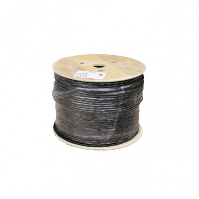 Кабель NetLink NL-CU UTP 10PR 24AWG CAT5 305м. черный внешний