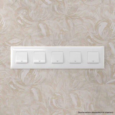 Рамка 10мод. ARTLEBEDEV Avanti "Белое облако" DKC 4400900