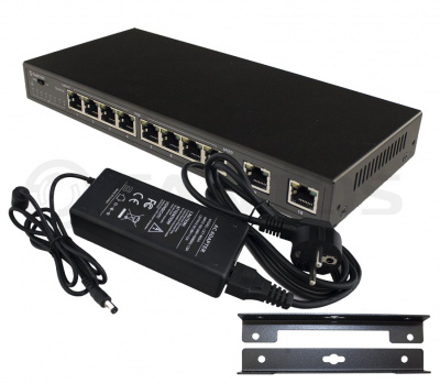 Коммутатор  Tantos TSn-8P10с