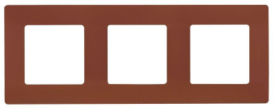 Рамка 3-м Etika какао Leg 672573