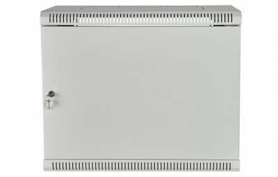 Шкаф телекоммуникационный настенный разборный 19”,15U(600x650), ШТ-НСр-15U-600-650-М дверь металл ССД