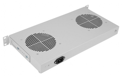 Вентиляторный модуль , 2 вентилятора с термодатчиком без шнура питания 35С ВМ-2-19" ССД