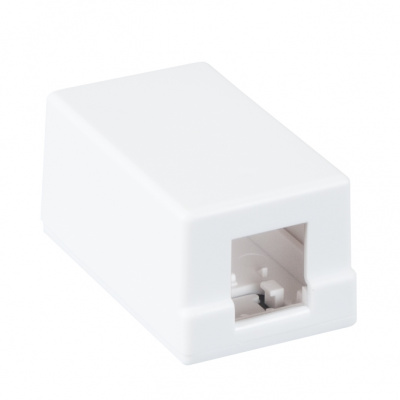 Корпус настенной розетки EC-UWO-1KJ-WT-10