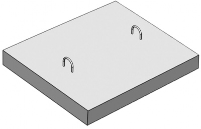 Плита временного замощения ПВЗ-1 1000х800х100
