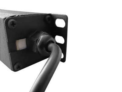 Блок розеток, 220V, МК-16, 8гн с фильтром, 19 дюймов, со шнуром питания 3*1,5