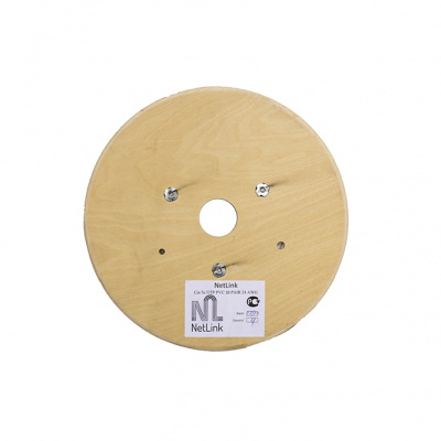 Кабель NetLink NL-CU UTP 10PR 24AWG CAT5 305м. белый внутренний