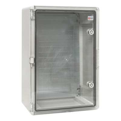 Щит пластиковый с монтажной платой прозр, дверь 500х350х190 мм IP65 EKF PROxima