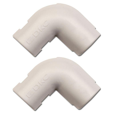 Поворот на 90град. для жестких труб d20 разъемн. IP40 DKC 50520