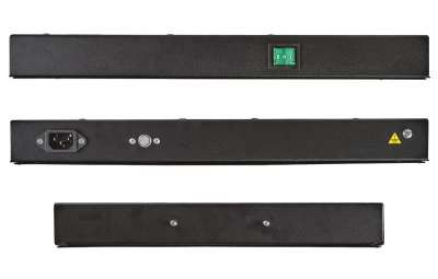 Вентиляторный модуль , 6 вентилятора с термодатчиком 35С ВМ-6-19-Ч черный ССД