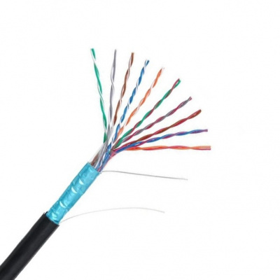 Кабель NETLAN F/UTP 10 пар, Кат.5, медь, внешний, черный 305м EC-UF010-5-PE-BK-3