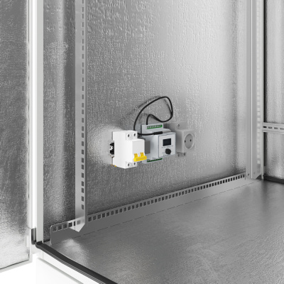 Шкаф климатический напольный ip54 19" 42U 600x600x2100 (ШxГxВ) серый (RAL 7035), SRT03-6060.42-GY