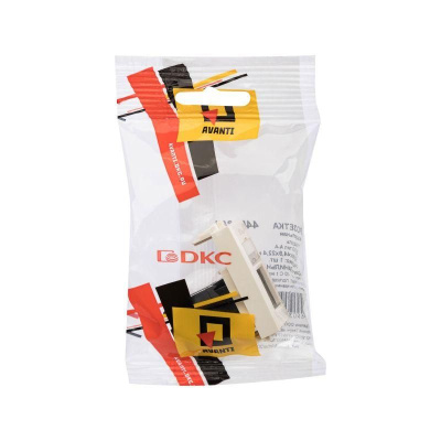 Розетка USB 3.0 1мод. Avanti "Ванильная дымка" тип А-А модульная DKC 4405301