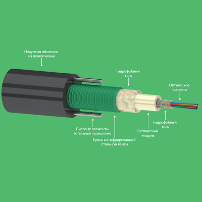 ОККЦ-04 G.652D 2,7кН, 4 волокна