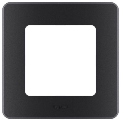 Рамка 1-м Inspiria антрацит Leg 673933