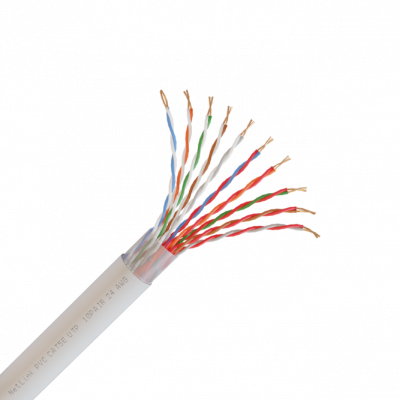 Кабель NetLink NL-CU UTP 10PR 24AWG CAT5 305м. белый внутренний
