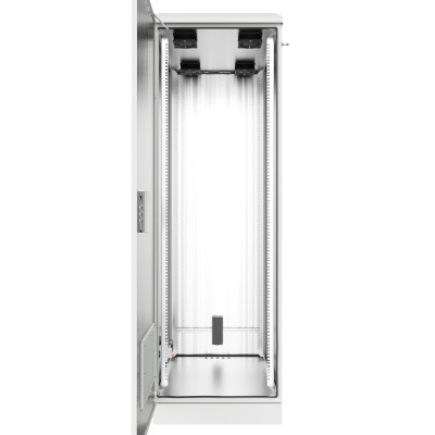 Шкаф климатический напольный ip54 19" 42U 600x830x2100 (ШxГxВ) серый (RAL 7035), SRT03-6080.42-GY