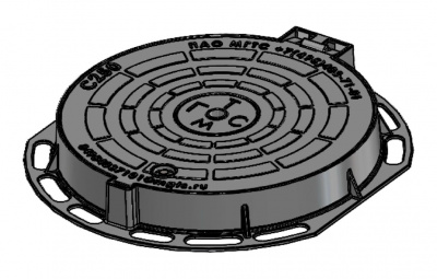 Люк т/т ГТС (Высокопрочный Чугун) ПАО МГТС