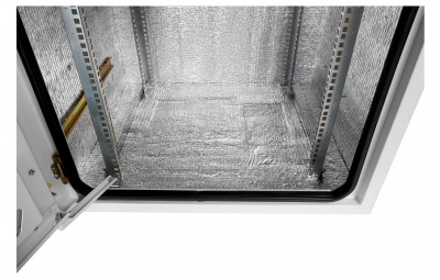 Шкаф климатический телекоммуникационный навесной ШКТ-НВ-2-18U-600-800 с крышей ССД