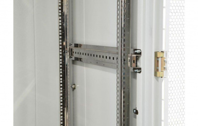 Шкаф телекоммуникационный напольный 19",42U(600x1000), ШТ-НП-42U-600-1000-М, передняя дверь металл ССД