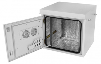 Шкаф климатический телекоммуникационный навесной ШКТ-НВ-2-15U-600-600 с крышей ССД