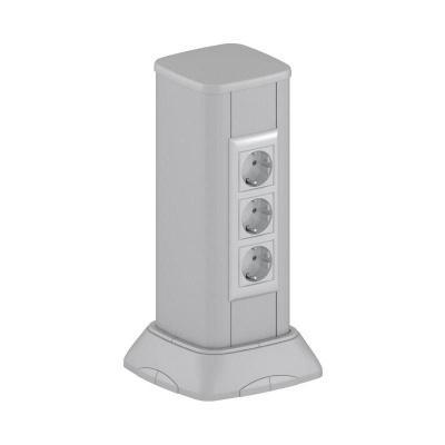 Мини-колонна 0.35м алюм. сер. метал. RAL 9006 DKC 19534