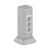 Мини-колонна 0.35м алюм. сер. метал. RAL 9006 DKC 19534