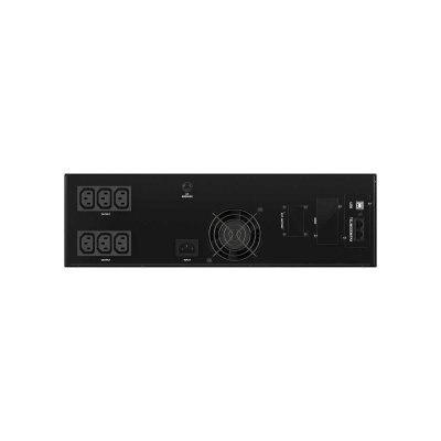 ИБП линейно-интерактивный Info Rackmount Pro 3000ВА/2400Вт 1/1 EPO USB RJ45 6xIEC C13 Rack 3U SNMP/AS400 slot 4x9Aч DKC INFORPRO3000IN