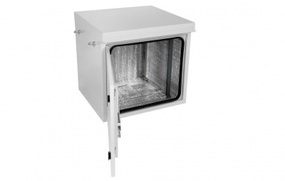 Шкаф климатический телекоммуникационный навесной ШКТ-НВ-2-12U-600-800 с крышей ССД