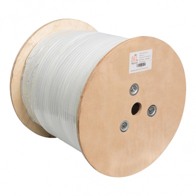 Кабель UTP 25PR 24AWG CAT5 305м. черный внешний