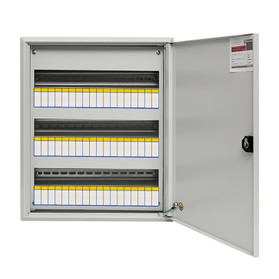 Щит распред, навесной ЩРН-54 пласт, замок (480х400х120) IP31 EKF PROxima