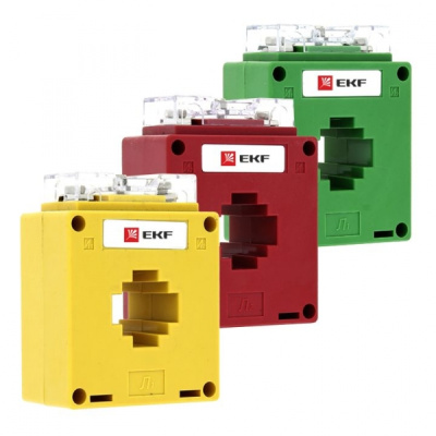 Трансформатор тока ТТЭ-30-300/5А класс точности 0,5 (color) EKF PROxima
