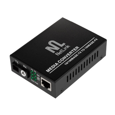 Медиаконвертер NetLink FE-920A20SC  (Tx-1310nm, Rx-1550nm)