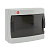 Бокс ОП IP65 12м сер/дым. двер. клемм. DKC 85712