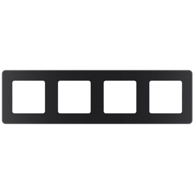 Рамка 4-м Inspiria антрацит Leg 673963