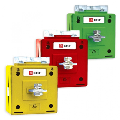 Трансформатор тока ТТЭ-А-50/5А класс точности 0,5 (color) EKF PROxima